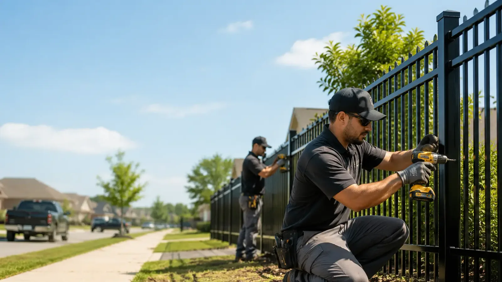 Metal Fence Installation in Trimont, MN
